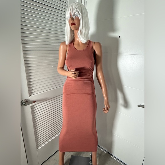 Enza Costa Dresses & Skirts - Enza Costa sleeveless rust dress small